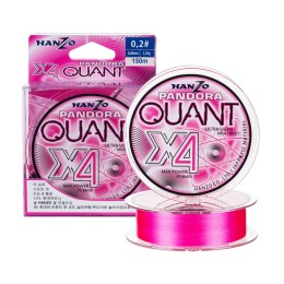 Pandora Quant x4 0.2 (150м) 0,08мм Pink