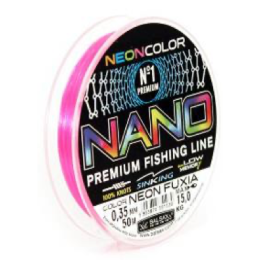 Леска BALSAX Nano Neon FUXIA 50м