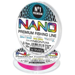 Леска BALSAX Nano Neon Fuxia 30м