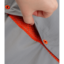 Рубашка с УФ-защитой UPF50 серая