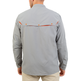 Рубашка с УФ-защитой UPF50 серая