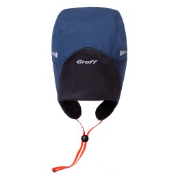 Шапка зимняя цвет синий