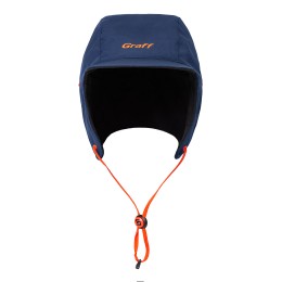 Шапка зимняя цвет синий