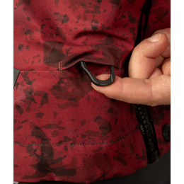 Костюм рыболовный демисезонный бордовый камо