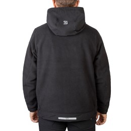 Куртка флисовая водонепронецаемая черная 562-WS-1