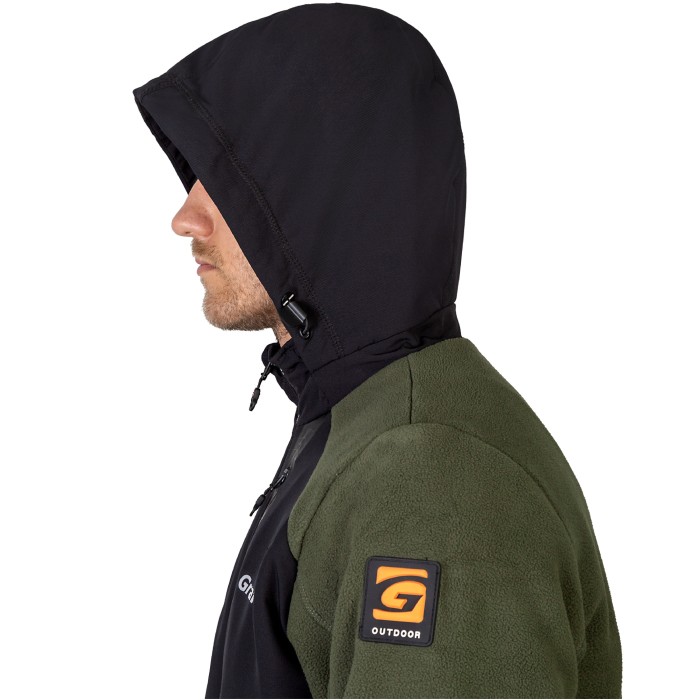 Куртка флисовая водонепронецаемая оливковая 562-WS