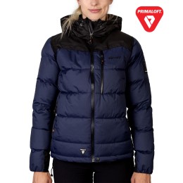 Куртка мембранная Primaloft женская синяя 645-O-3-D