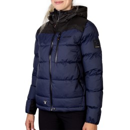 Куртка мембранная Primaloft женская синяя 645-O-3-D