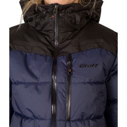 Куртка мембранная Primaloft женская синяя 645-O-3-D