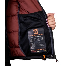 Куртка мембранная Primaloft женская синяя 645-O-3-D