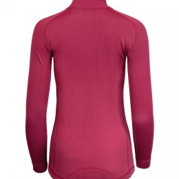 Комплект термобелья Кальсоны + Водолазка на молнии бордо