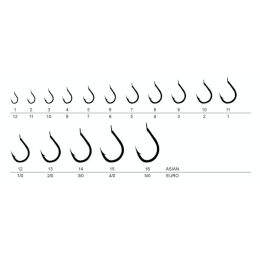 Крючок HANZO 4x-Iseama BLN № 6 (уп. 10 шт.)