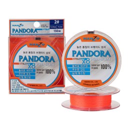 Pandora Premium X8 0.4 (150м) 0,10мм Orange