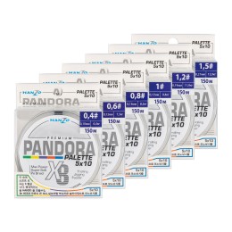 Pandora Palette x8 (150м) мультиколор