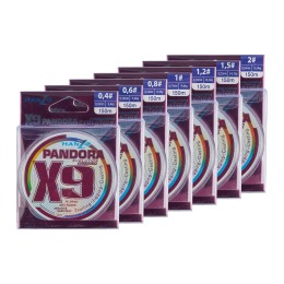 Pandora Evolution x9 1.2 (150м) 0,19мм Multicolor