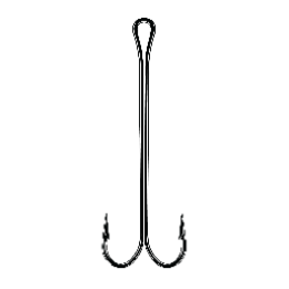Двойной крючок Hanzo Super Long №1