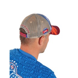 Фирменная кепка Relax (триколор)