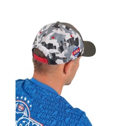 Фирменная кепка Relax (серая камо)