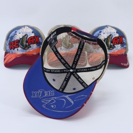 Фирменная кепка Relax (триколор)