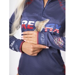 Фирменная джерси женская Relax (синяя)