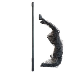 Подсачек Relax складной с прорезиненной сеткой средний 70х60