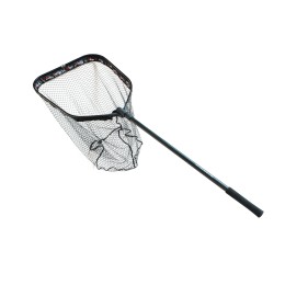 Подсачек Relax складной с прорезиненной сеткой средний 70х60