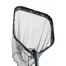 Подсачек Relax складной с прорезиненной сеткой средний 70х60