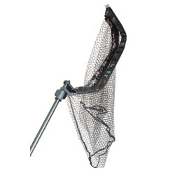 Подсачек Relax складной с прорезиненной сеткой большой 80х70