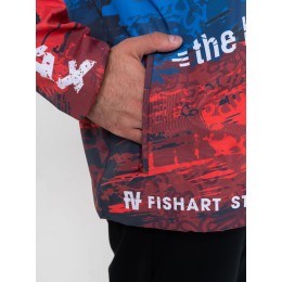 Ветровка мембранная триколор S