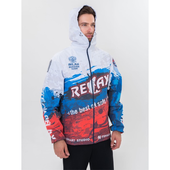 Купить RelaxВетровка мембранная триколлор 3XL