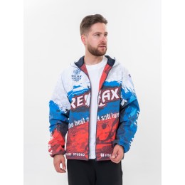 Ветровка мембранная триколлор XL