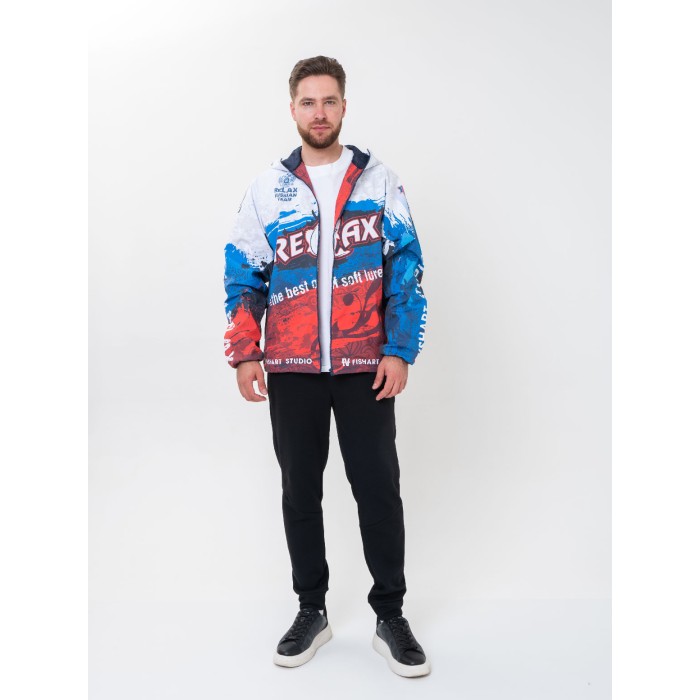Купить RelaxВетровка мембранная триколлор 3XL
