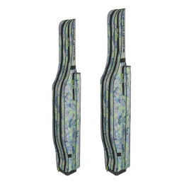 Чехол FishArt полужесткий 2 секции c жестким дном и карманами  1,6м