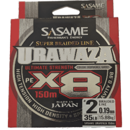 Плетенка Urawaza X8 0.6 150м Grey