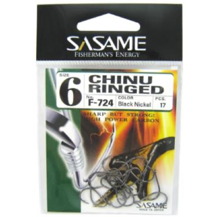 Крючок Sasame CHINU RINGED NS №6