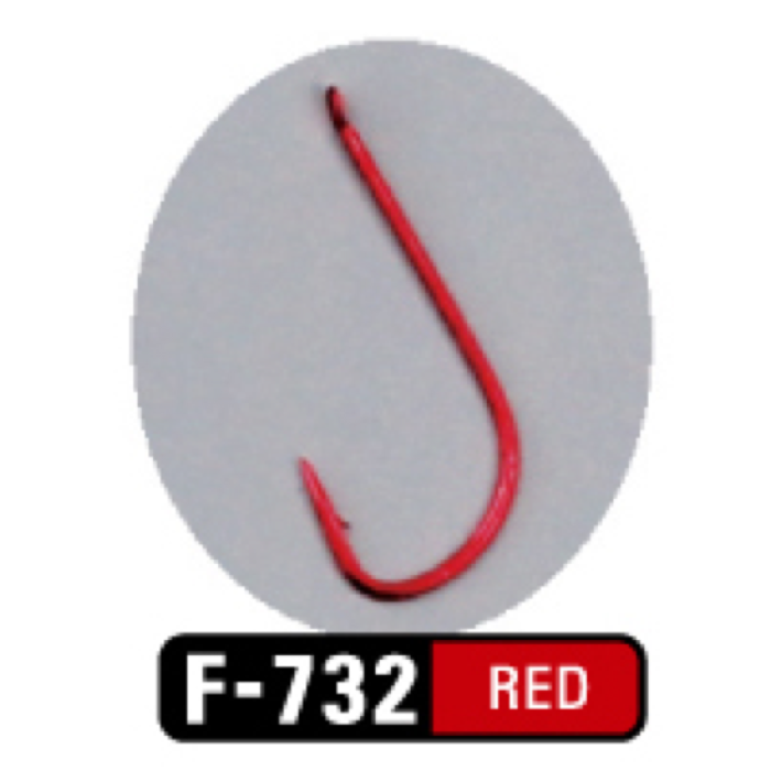 Крючок Sasame SODE RED №16