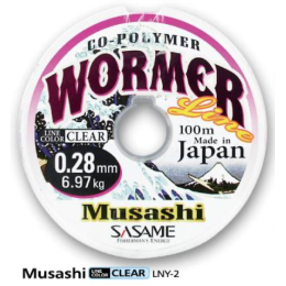 Леска Sasame Nylon MUSASHI 0.06 мм 100 м