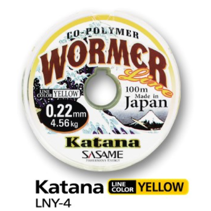 Леска Sasame Nylon Katana 0.26 мм 100м
