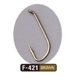 Крючок Sasame FL-2 WET BROWN №12