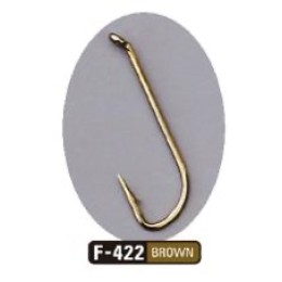 Крючок Sasame FL-3 ST2X BROWN №12