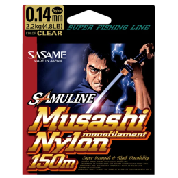 Леска Nylon MUSASHI 0.14 мм 150 м