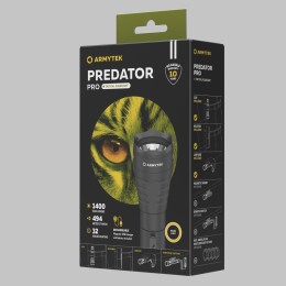 Фонарь Armytek Predator Pro Magnet USB Белый