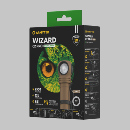 Фонарь Armytek Wizard C2 Pro Sand Белый