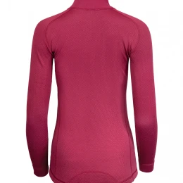Комплект термобелья Кальсоны + Водолазка на молнии бордо