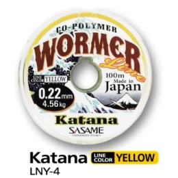Леска Sasame Nylon Katana 0.14 мм 100м