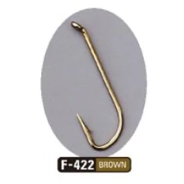 Крючок Sasame FL-3 ST2X BROWN №12