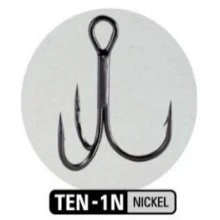 Sasame Treble Tenka Hook Nickel